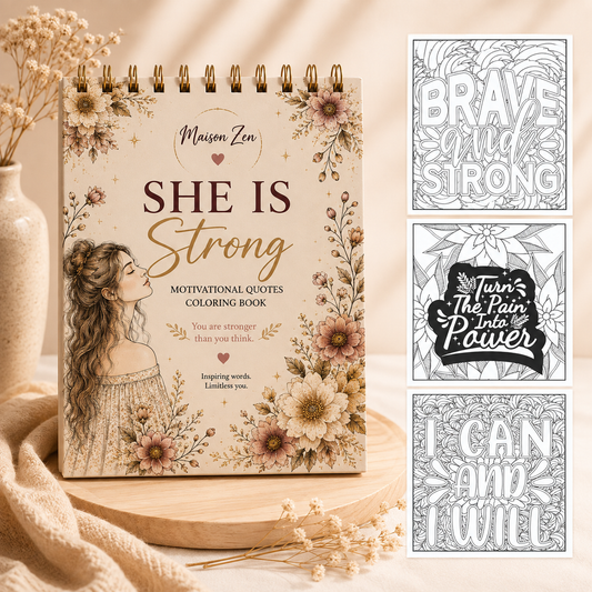 Motivational Quotes - She is Strong